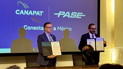 Canapat firmó un convenio de colaboración con la empresa de telepeaje PASE en beneficio de sus agremiados.