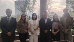 Representantes de MAS Servicios, EM Hotels, y ProColombia.