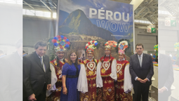 El Perú partició en el 47° Salón Mundial de Turismo en París, presentando Perú Wow ante la presencia de 60 mil visitantes en Francia.