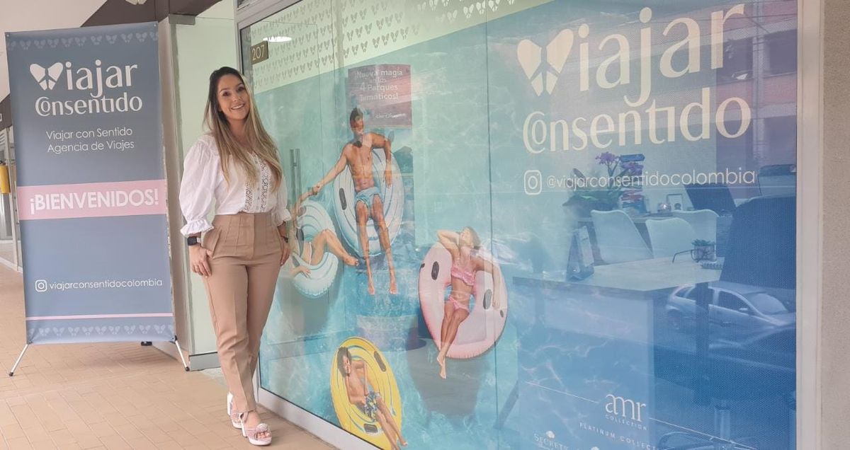 Carolina Garcia, gerente general de Viajar ConSentido.