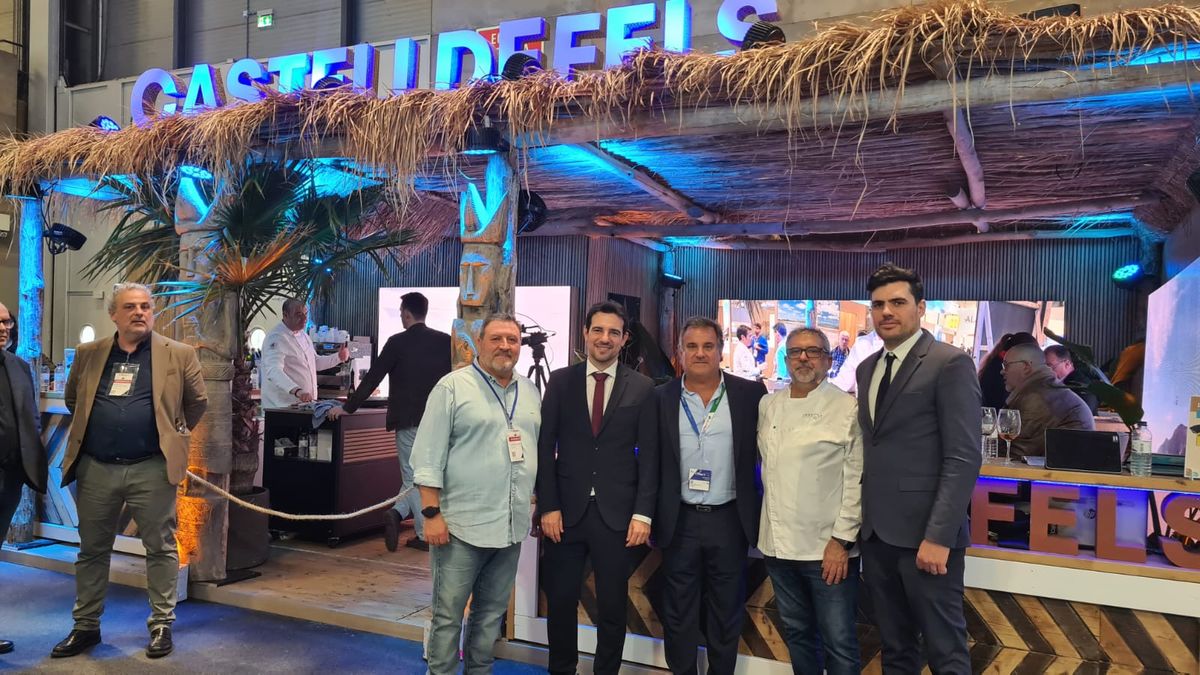 El stand de Castelldefells en Fitur 2025.