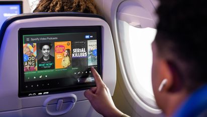 Música en el aire: ahora Spotify suena durante los vuelos de United