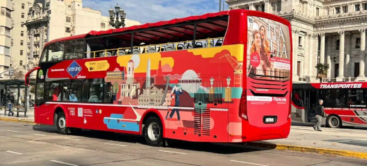 Los buses turísticos ahora invitan a conocer Italia de la mano de Organización Piamonte y Master Group.