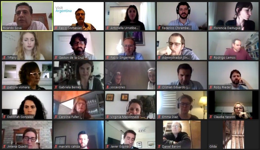 Encuentros virtuales de la OMET.