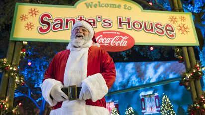 Ya se palpita la navidad en Busch Gardens.