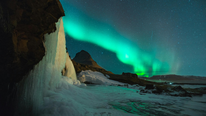 Auroras boreales, uno de los principales atractivos de Islandia
