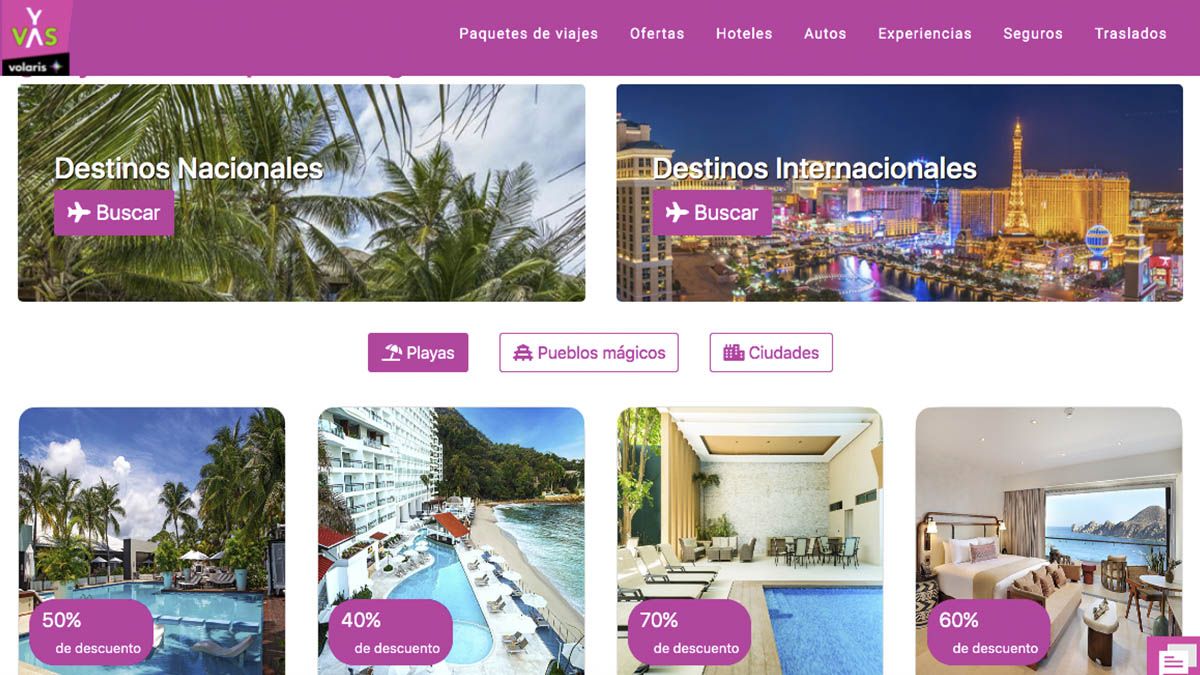 En Ya Vas, la agencia de viajes online de Volaris, podrás encontrar las ofertas de Oasis Hotels & Resorts en Cancún.