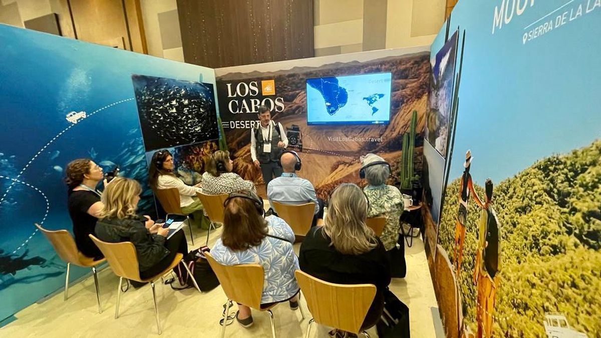 Agentes de viajes Virtuoso conocieron la oferta de turismo de lujo de Los Cabos en un evento en Las Vegas.