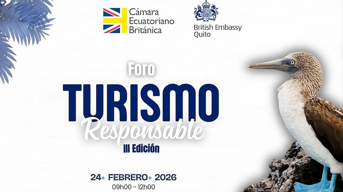 Inscripciones abiertas a Foro de Turismo Responsable y de Turismo Sostenible en Quito.&nbsp;