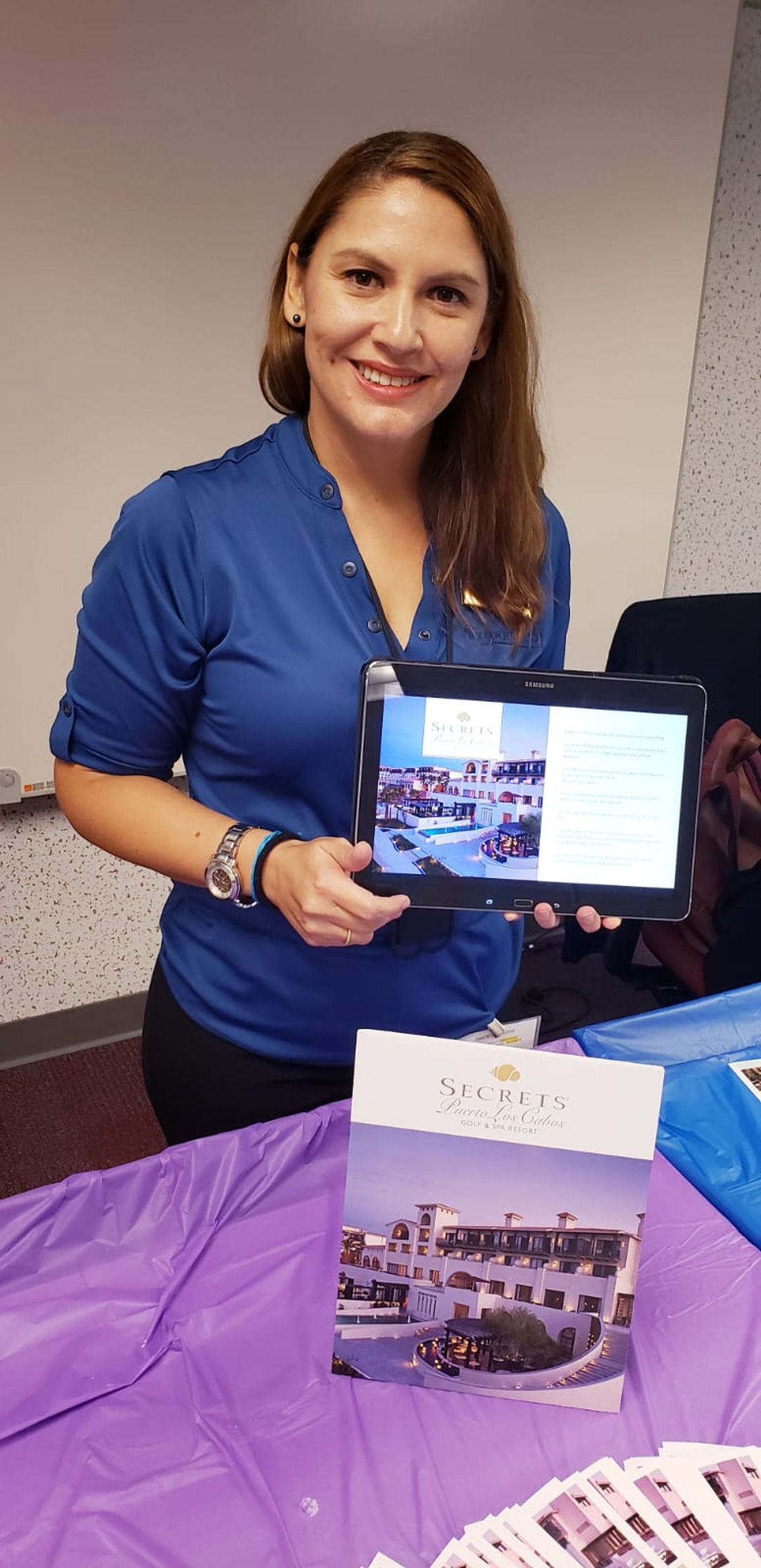 Karina Jajan, directora de Ventas Secrets Puerto Los Cabos Golf & Spa Resort y Zoetry Casa Del Mar Los Cabos, propiedades de Inclusive Collection.