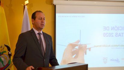 La DGAC de Ecuador presentó su rendición de cuentas 2020 en la que se destacó el índice de seguridad en los vuelos.