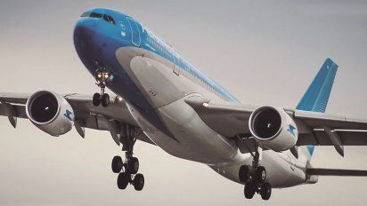 Uno de los Airbus A330 de Aerolíneas Argentinas. Uno de los Airbus A330 de Aerolíneas Argentinas.