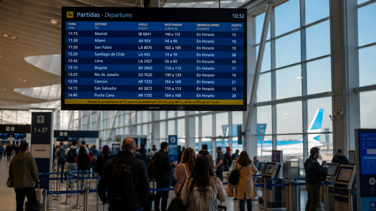 ALTA trazó un balance del tráfico aéreo en Argentina en 2025 y advirtió por el desequilibrio entre la llegada de turistas internacionales y la salida de argentinos al exterior.&nbsp;