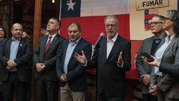 El ministro de Economía, Álvaro García, presentó las proyecciones para estas Fiestas Patrias junto a diversas autoridades. 