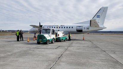 LADE reanudó los vuelos en la Patagonia argentina.