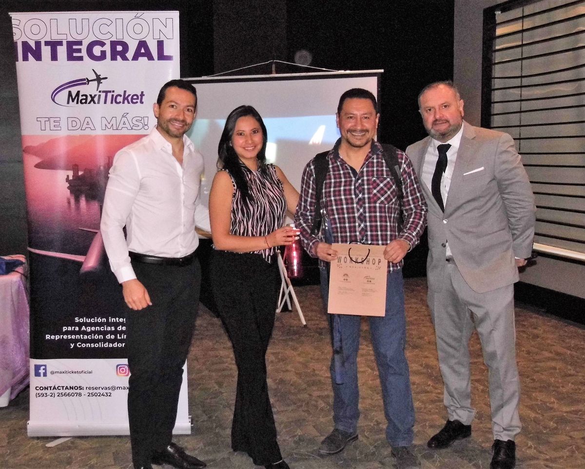 Mauricio Orozco fue uno de los ganadores en el Workshop de MaxiTicket.