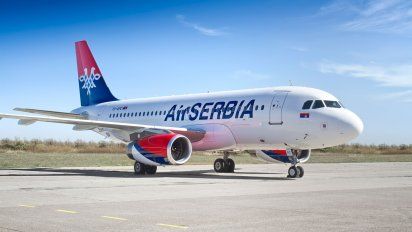 Uno de los A319 de Air Serbia, que ahora aplicará Air Price IQ, de Sabre.