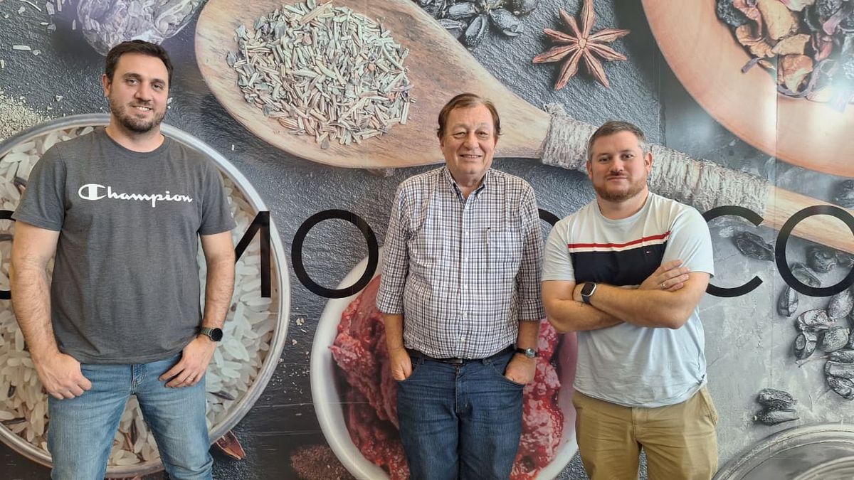 Guillermo Toselli, Juan Toselli y Andrés Baraldi.