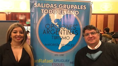 Los ejecutivos de Opciones Argentinas recibieron a los agentes en ECTU.