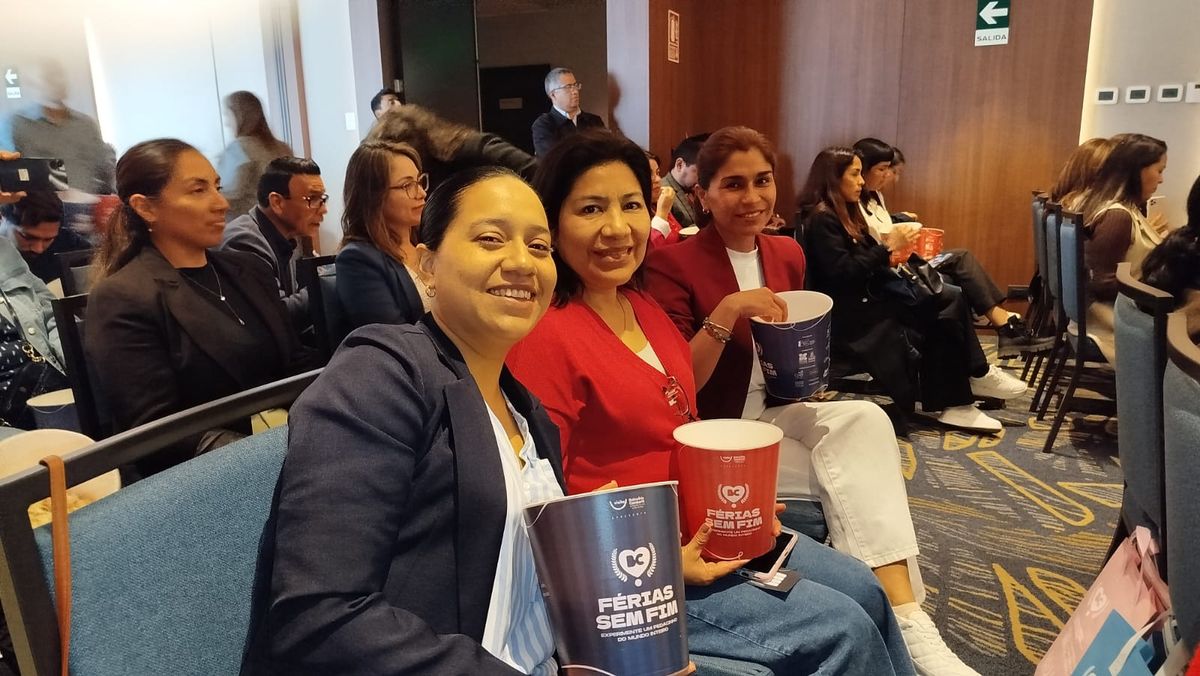 Agentes de viajes estuvieron presentes en el evento.