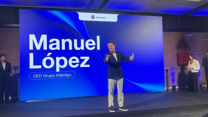 El CEO y fundador de Intermundial, Manuel López, durante el evento
