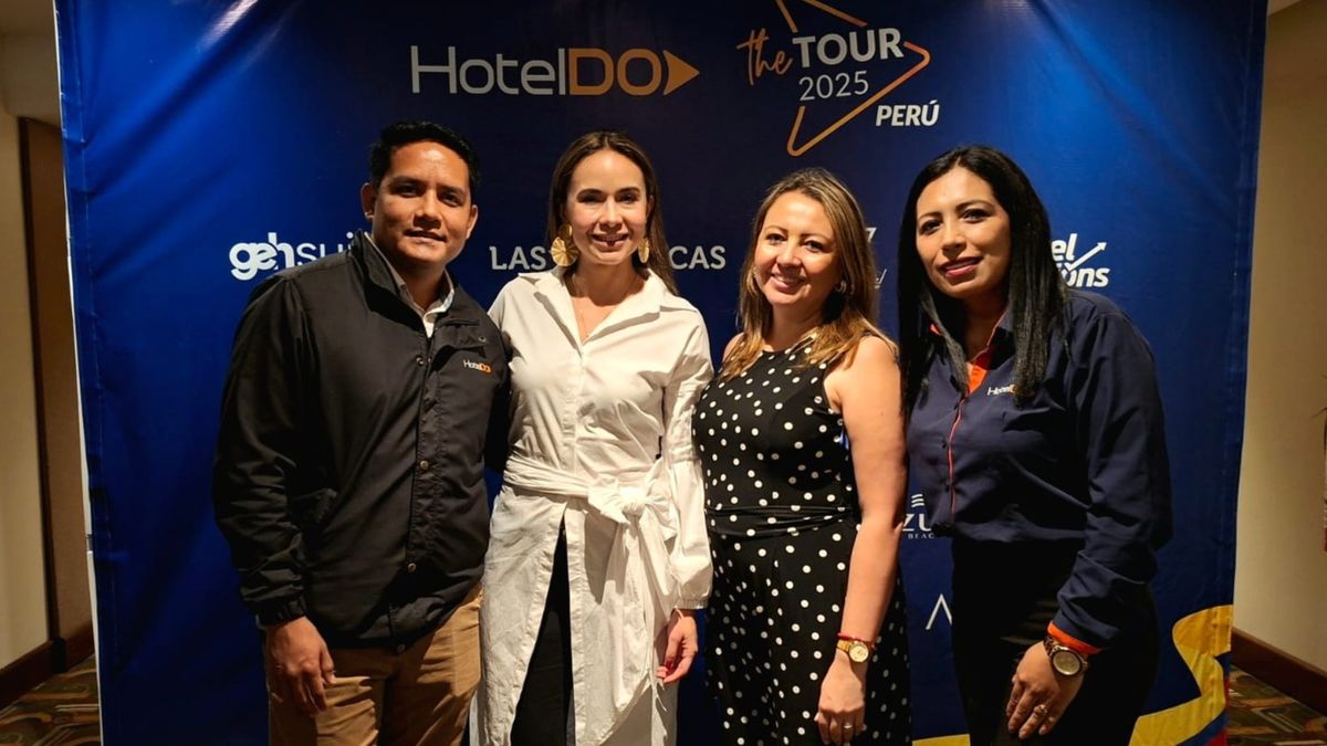 Equipo de HotelDO a cargo del evento The Tour 2025 Perú. - Ladevi Medios y Soluciones Equipo de HotelDO a cargo del evento The Tour 2025 Perú.