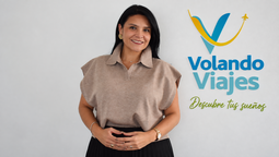 Tatiana Amaya, gerente general de Volando Viajes.