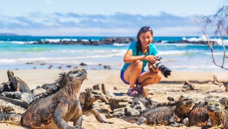 Las Islas Galápagos también han registrado una disminución del turismo internacional en el primer semestre del año.&nbsp;