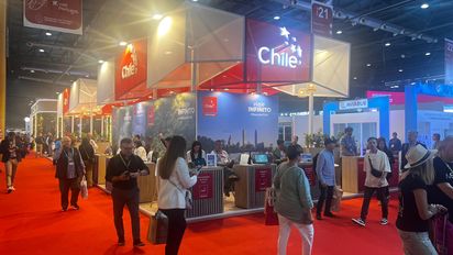 Espacio de promoción de Chile en la Feria Internacional de Turismo de América Latina tuvo siete regiones con representación a nivel de municipios y Sernatur.