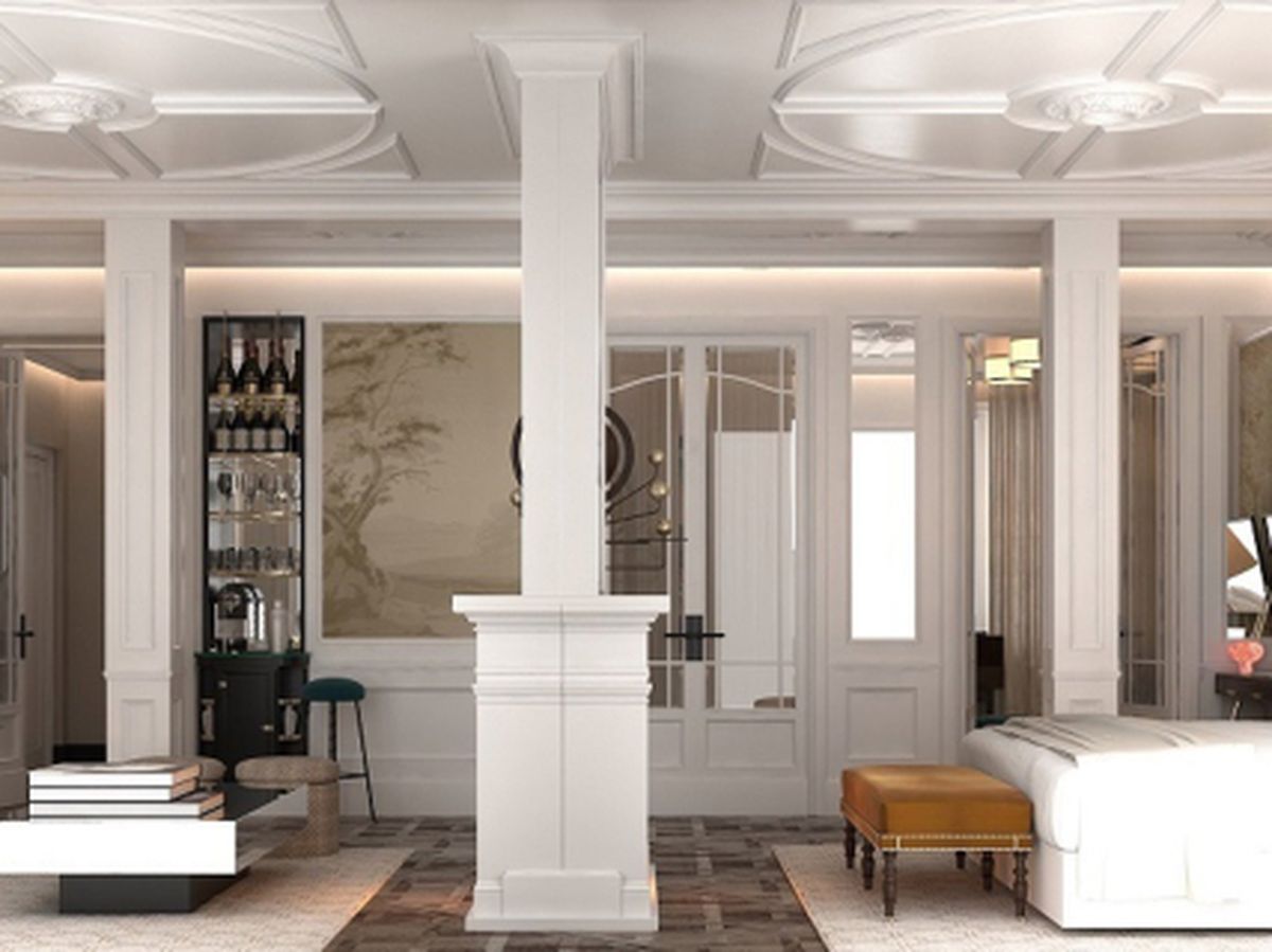 Una de las habitaciones del Hotel Hoa Binh, bajo la gestion compartida de Palladium Hotel Group.