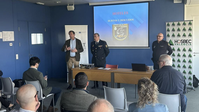 Hosbec y la Policía Nacional se unen para garantizar la seguridad de la CV