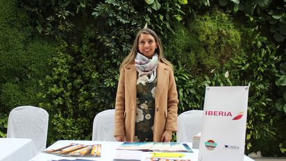 Nathalia Fernandez Peña, account manager de Iberia.