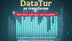 Sectur presentó una nueva versión de la plataforma Datatur, la cual cuenta con una identidad actualizada.