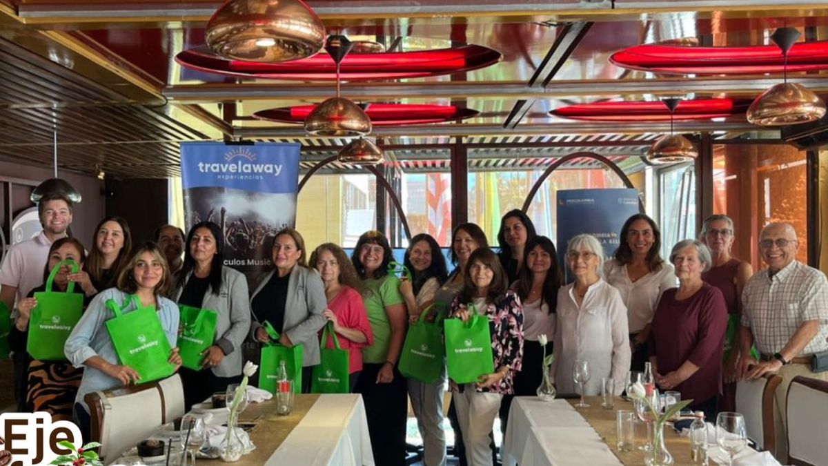 Capacitación de Travelaway y ProColombia a agentes de viajes de Valparaíso.&nbsp;
