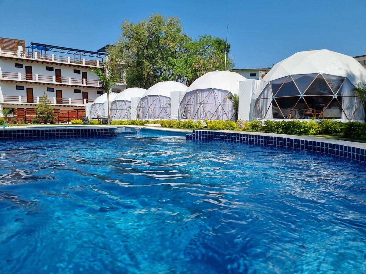 Gampling Valle cuenta con los tradicionales domos para alojarse en Valle de Bravo estas vacaciones de invierno.