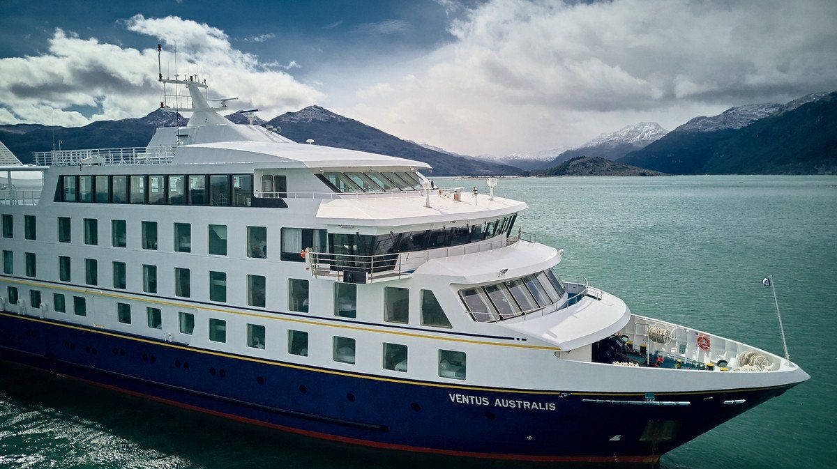 Ventus Australis es una de las dos naves que hacen esta travesía patagónica.&nbsp;