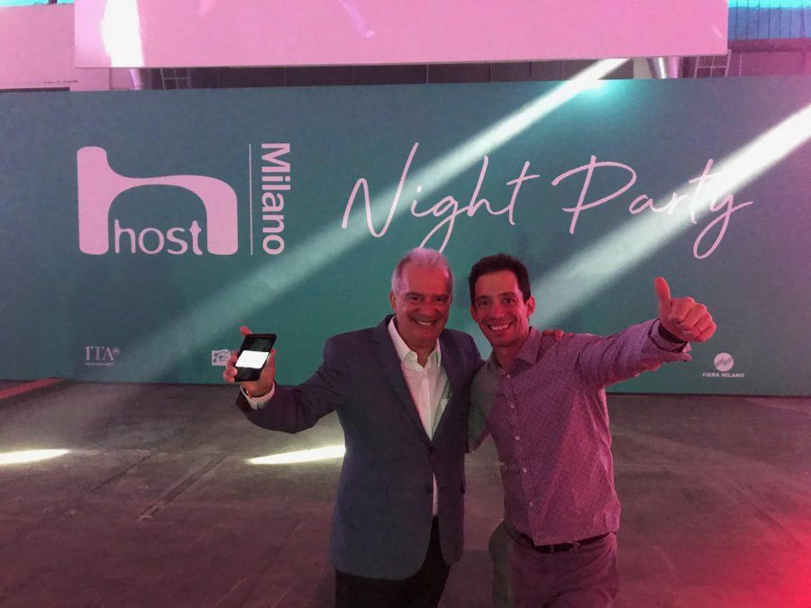 Eduardo Torcellán, presidente de Ingeniería Gastronómica, y Francisco Torcellán.