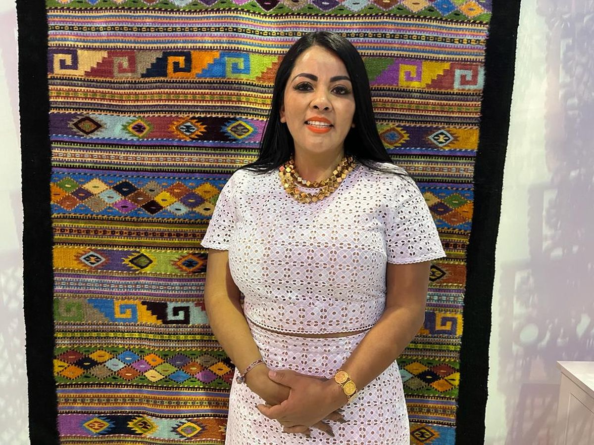 La secretaria de Turismo de Oaxaca, Saymi Pineda Velasco, se refirió a la potencialidad del estado en el Tianguis Turístico Ciudad de México 2023.