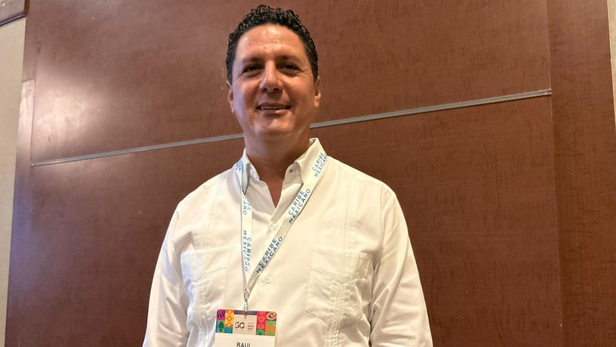 Raúl Andrade Angulo, presidente de la Asociación de Hoteles y Servicios Turísticos del Centro y Sur de Quintana Roo.