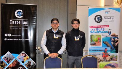 Representantes de Castellum Ixchel Guayaquil, incluido Michael Aráuz.&nbsp;