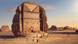 Hegra, un tesoro tallado en medio del desierto saudí.