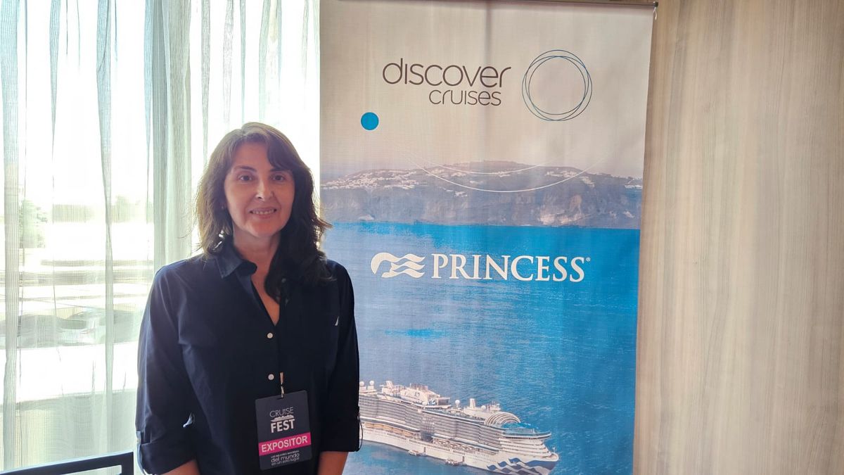 Discover Cruises, representan de Princess.