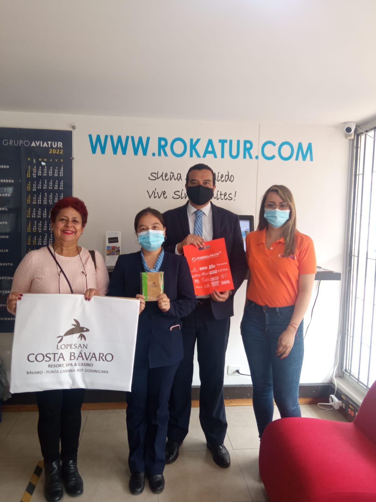 Evento de promoción de Lopesan Costa Bávaro Resort, Spa & Casino, organizado por Fuerza Delta y Solvera.