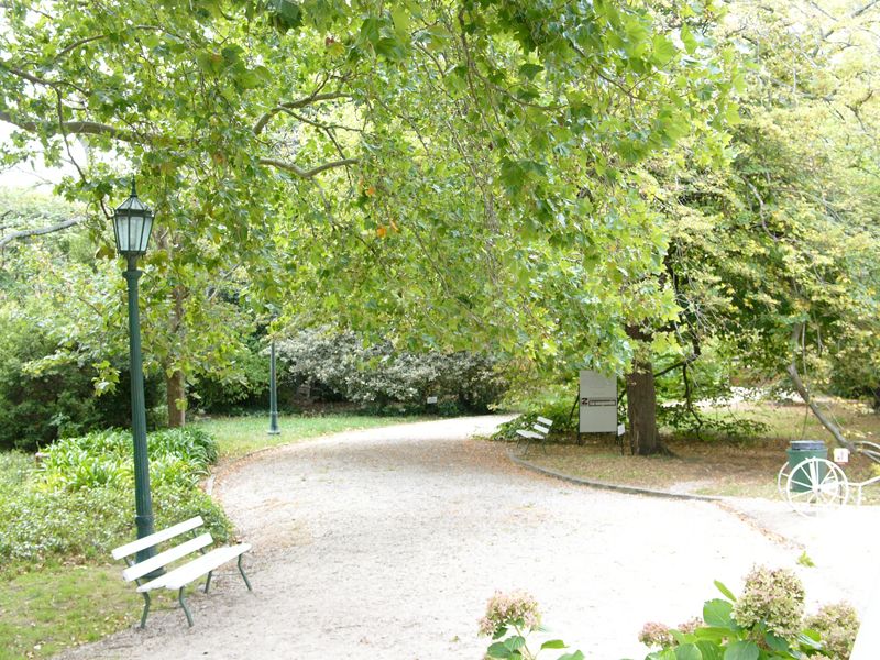 Los jardines de Villa Victoria ostentan especies exóticas y son un hermoso paseo en Divino Rostro.