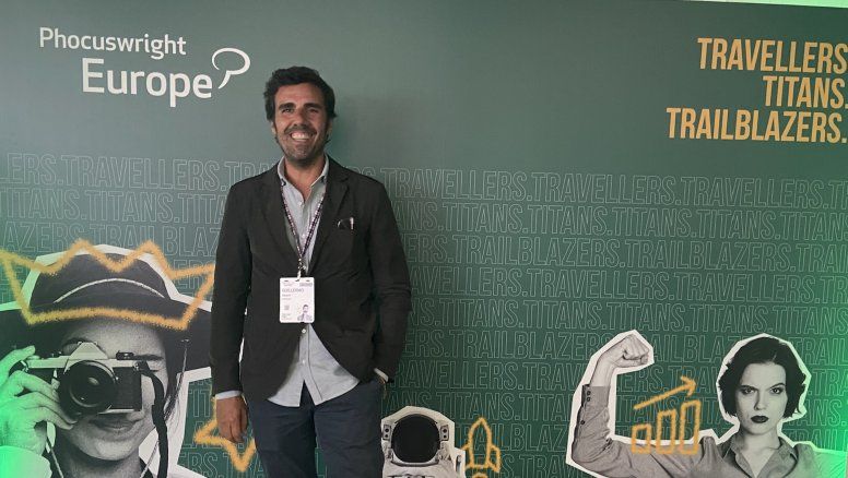 Guillermo Gaspart, CEO de BYHOURS, en Phocuswright Europe 2023.