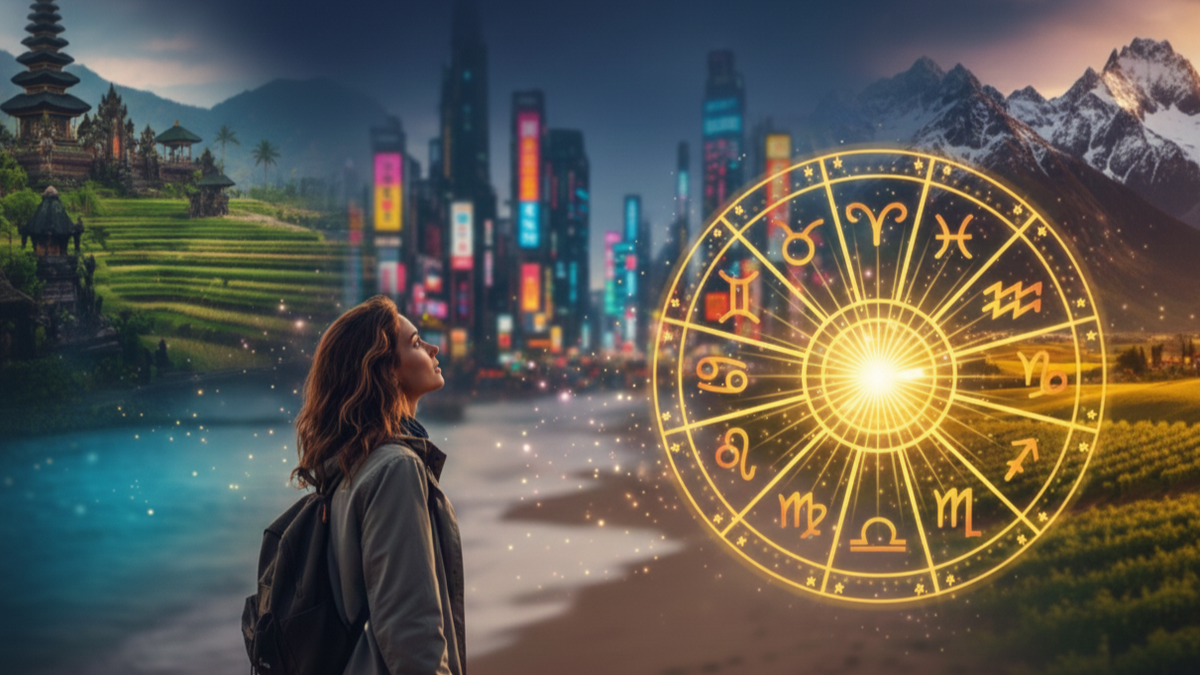 En 2026, viajar se convierte en una experiencia guiada por la energía del universo, donde los destinos se eligen según los elementos zodiacales y la conexión personal con cada lugar.