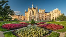 El complejo de Lednice-Valtice es considerado como el jardín de Europa.