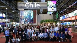 La delegación de Chile en WTM Latin America 2023. 