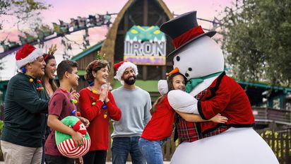 Christmas Town vuelve a Busch Gardens.
