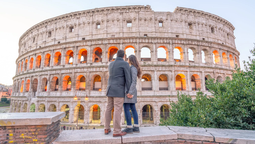 Coliseo de Roma, en Italia.